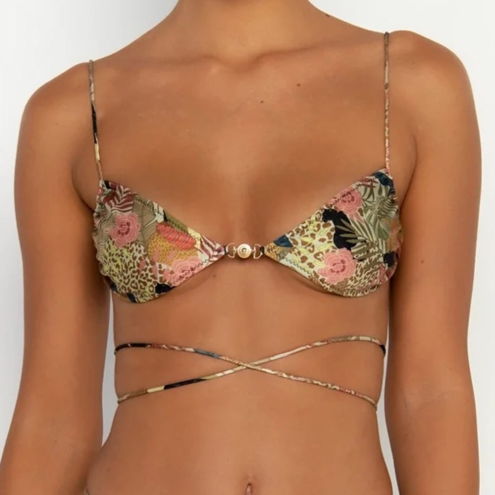 Sommer swim jaguar bandeau bikini top